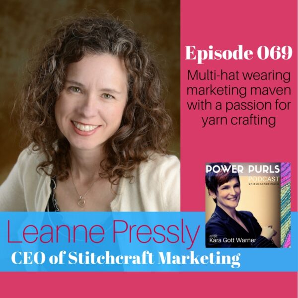 Leanne Pressly on Power Purls Podcast
