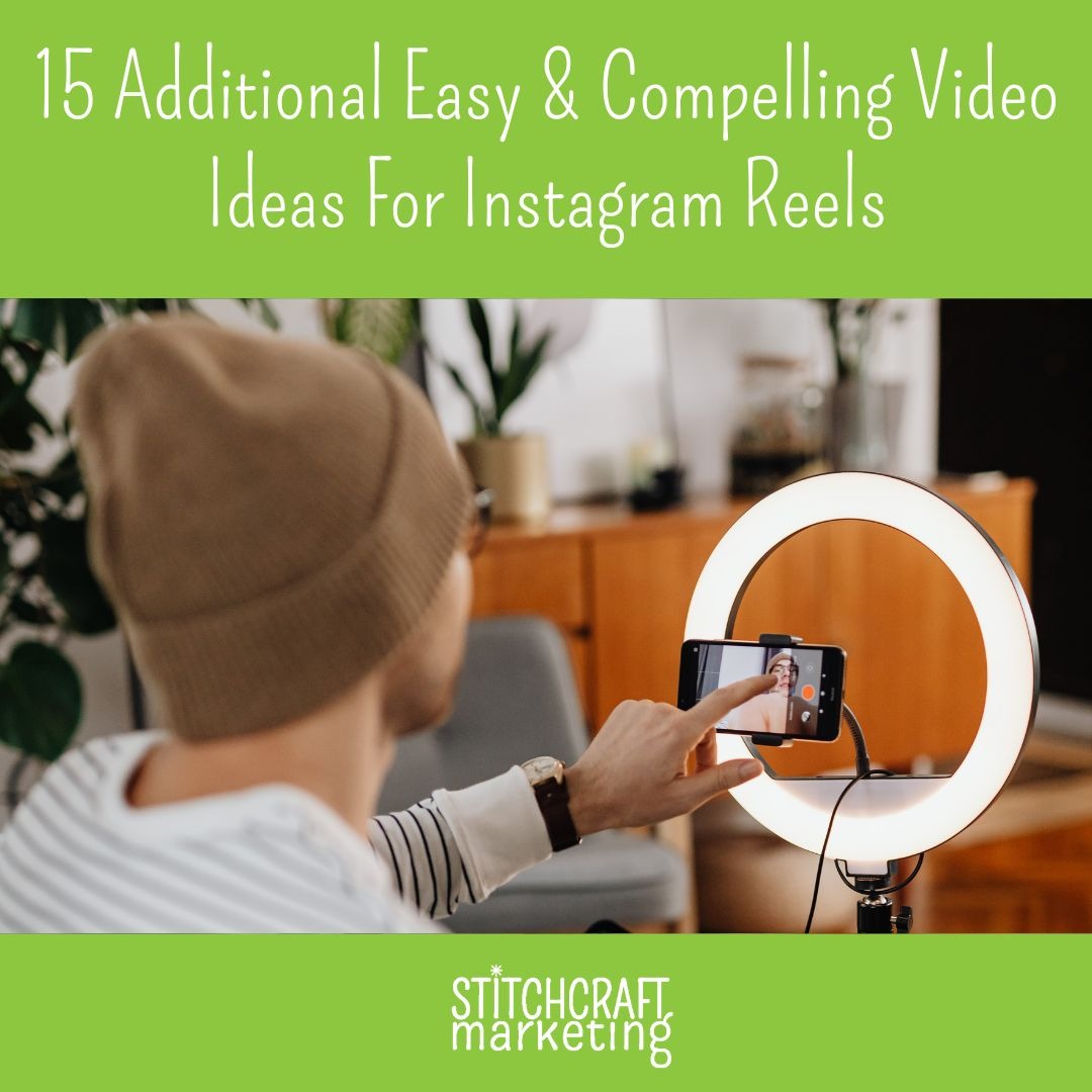 A person is setting up their mobile phone and ring light to record video footage of themself.