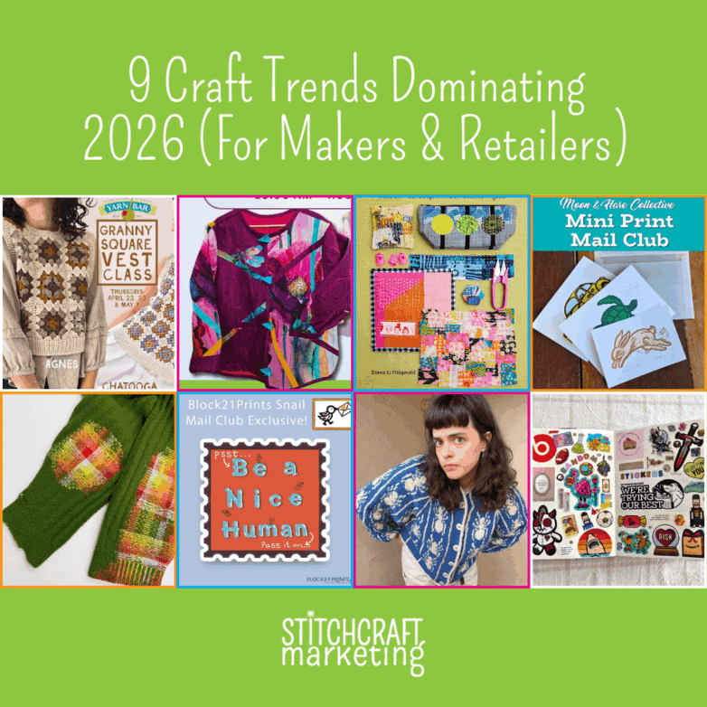 9 Craft Trends Dominating 2026 (For Makers & Retailers)