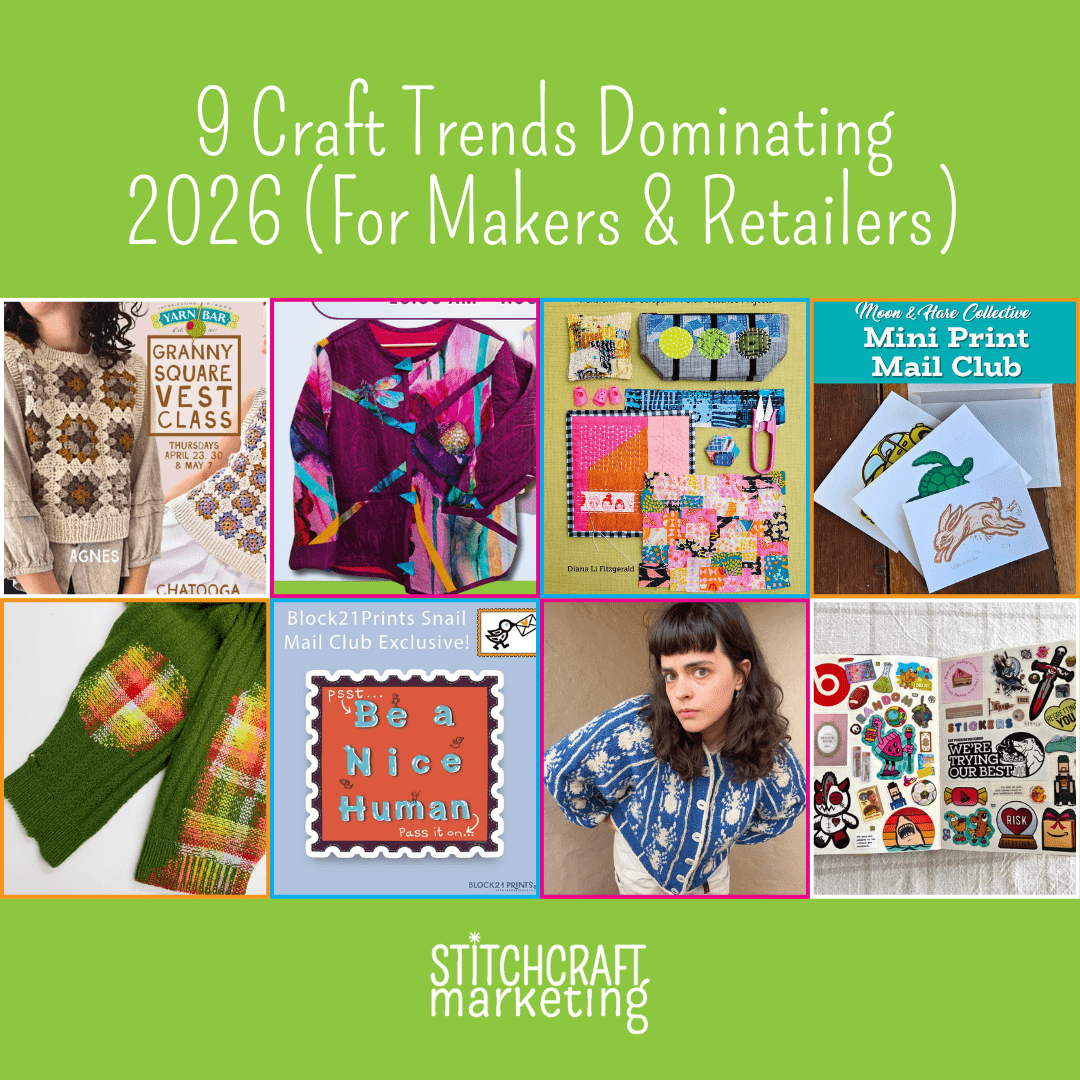 9 Craft Trends Dominating 2026 (For Makers & Retailers)