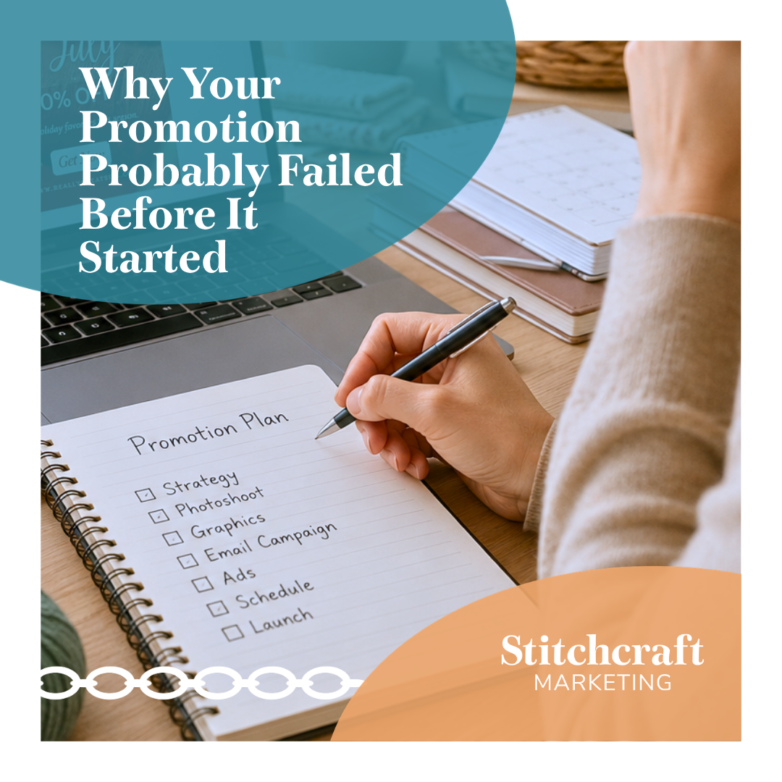 Why Your Promotion Probably Failed Before It Started: A Timeline Guide for Craft Business Owners